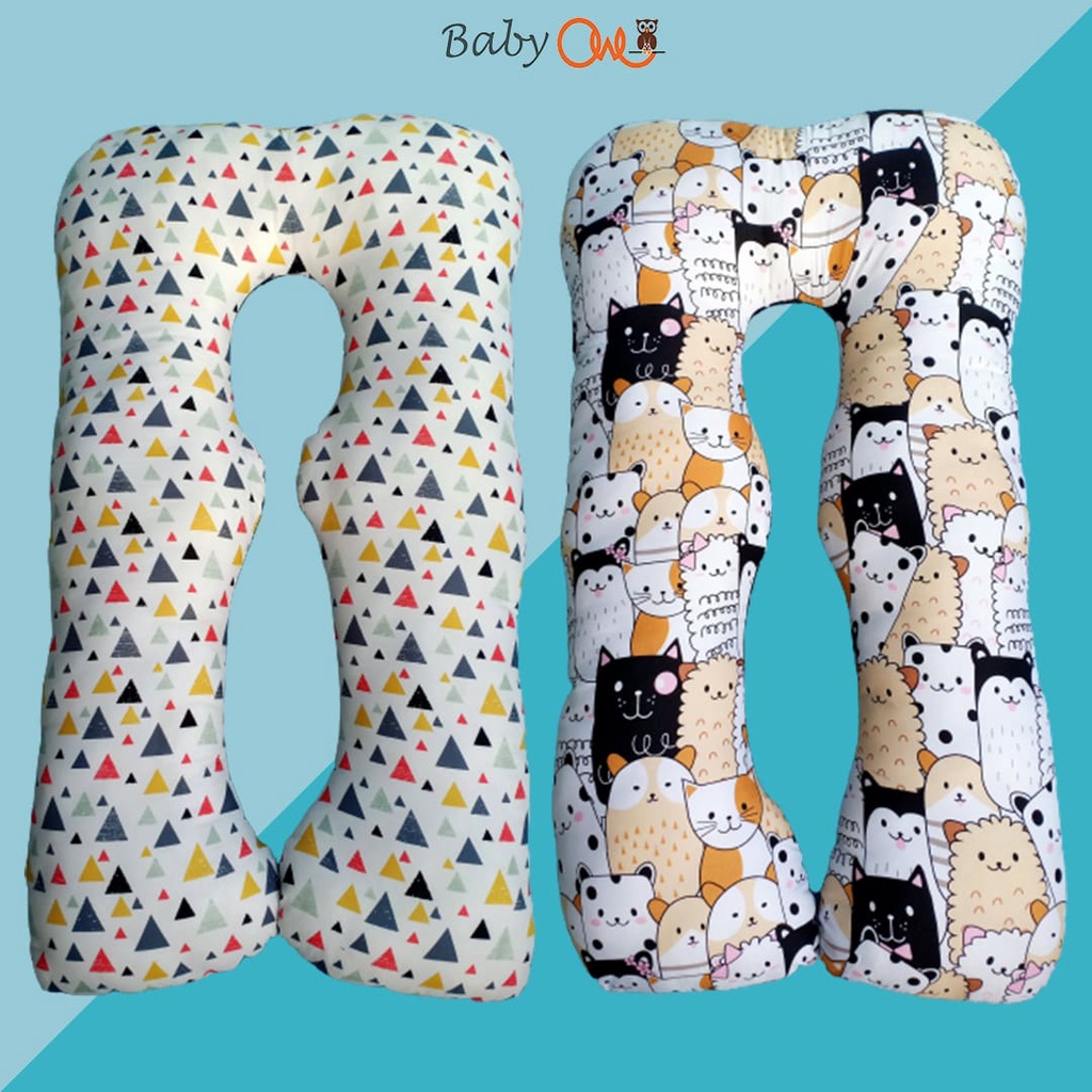 หญิงตั้งครรภ์& 39;S PILLOW COVER 75cm x 120cm วัสดุโพลีไมโครเนื้อนุ่มเย็น