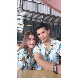 ROAMING เสื้อฮาวาย เสื้อคู่ ใส่เป็นทีม ผ้าเรยอนญี่ปุ่น โคตรนุ่ม! โคตรเย็น! Hawaiian Shirts