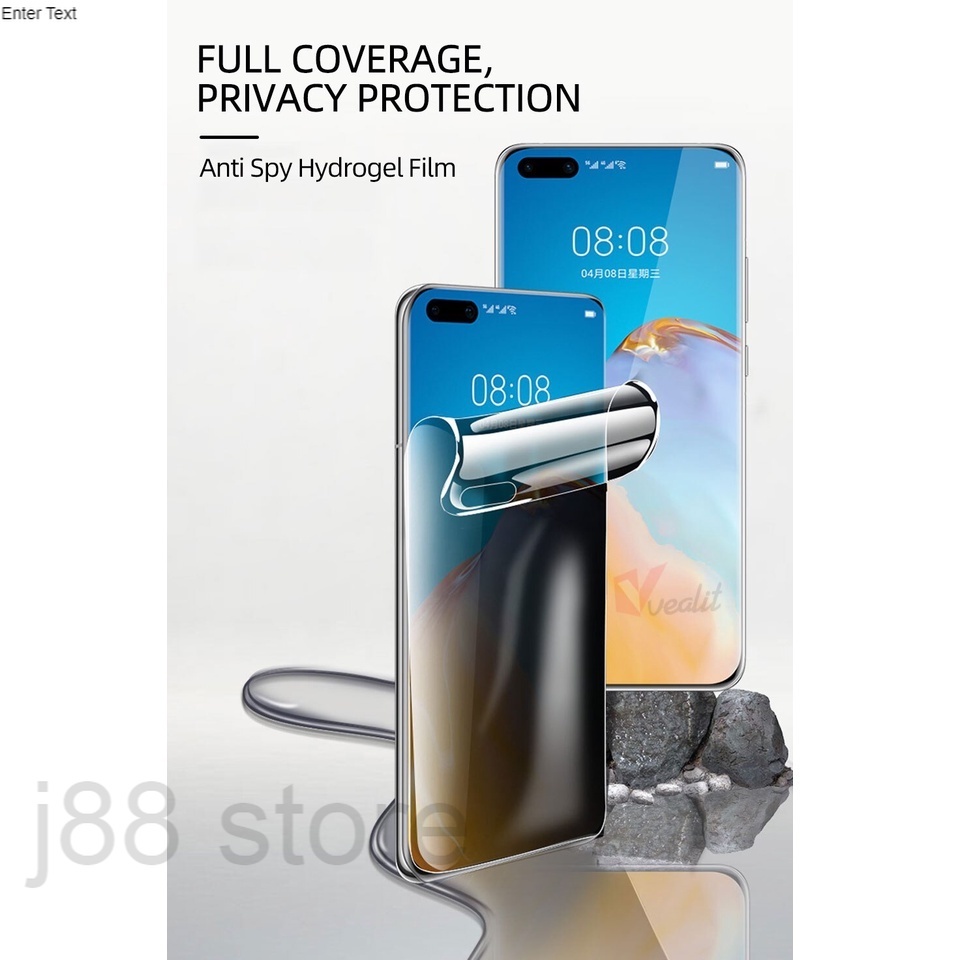 Huawei P50 / P50 Pro / P40 Pro+ / P40 Pro / P40 / P30Pro P30 / P20 P20Pro P10 P9 Hydrogel TPU ป้องกั