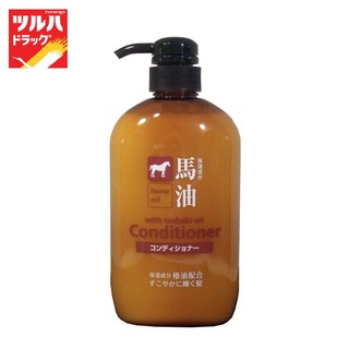 Kireine HORSE OIL WITH TUBAKI OIL CONDITIONER 600ml / คิเรเนะ ฮอร์ส ออยล์ วิท ซึบากิ ออยล์ คอนดิชั่นเนอร์ 600 มล.