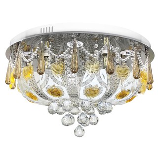 Lamp tray CEILING FLUSH LIGHT EVL CFC-11023 48W WHITE/YELLOW 8-LIGHT Interior lamp Light bulb โคมไฟถาด ไฟถาด EVL CFC-110