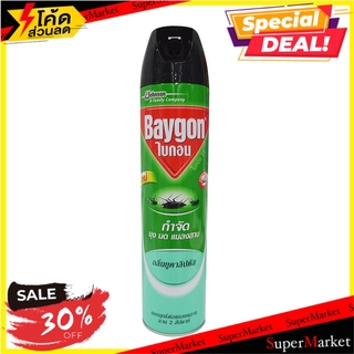 ✨HOT Item✨ สเปรย์กำจัดยุงมด BAYGON 600 มล. กลิ่นยูคาลิปตัส SPRAY MOSQUITO BAYGON 600ML EUCALYPTUS สารกำจัดแมลงและสัตว์