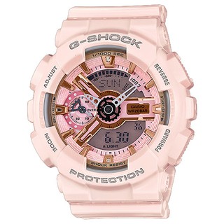 Casio G-Shock Mini นาฬิกาข้อมือผู้หญิง สายเรซิ่น รุ่น GMA-S110MP-4A1 (Pink)