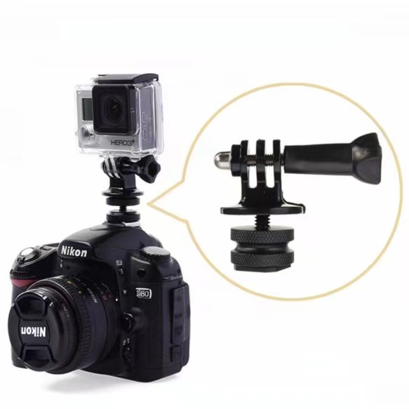 อะแดปเตอร์Hot Shoe Adaptor Tripod Mount GOPRO SJCAM YI