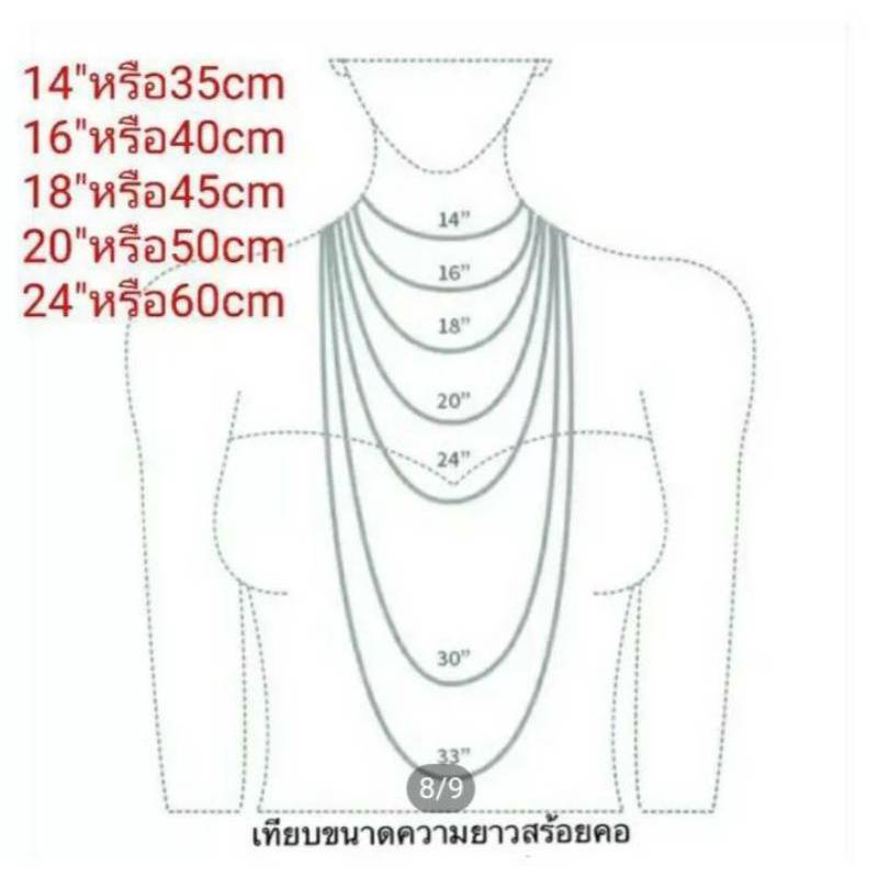 jewelryshop365K314 สร้อยคอ ลายโซ่ฝรั่ง สร้อยทอง สร้อยพระ ไมครอนแท้24k ทองปลอม ทองโคลนนิ่ง เหมือนจริงที่สุด