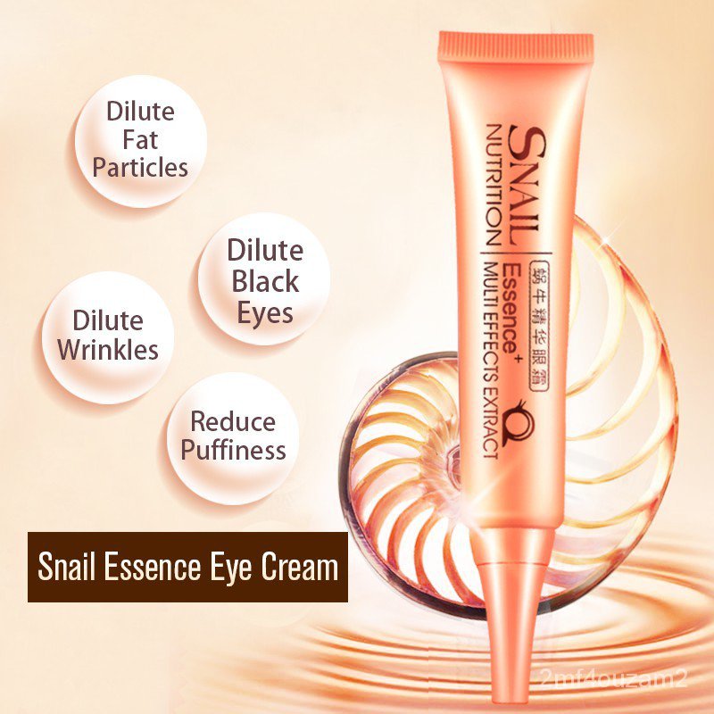 Snail Essence Eye Creams Remove dark circles Eliminating Eye Bags Fades