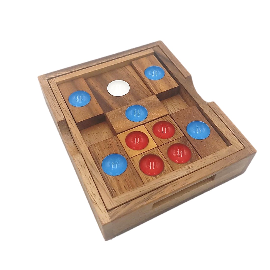 เกมไม้ของเล่นไม้ Escape ขุนแผนแห่คุกเกมส์ไม้เสริมพัฒนาการฝึกสมอง wooden game brain teaser puzzle