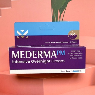 Mederma PM Intensive Overnight Cream 20g.ครีมลดเลือนรอยแผลเป็น รอยสิว