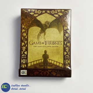 (แผ่นแท้100%) GAME OF THRONES หนัง ดีวีดี DVD GOT : THE COMPLETE FIFTH SEASON ซีซัน 5 หนังสะสม หนังน่าดู