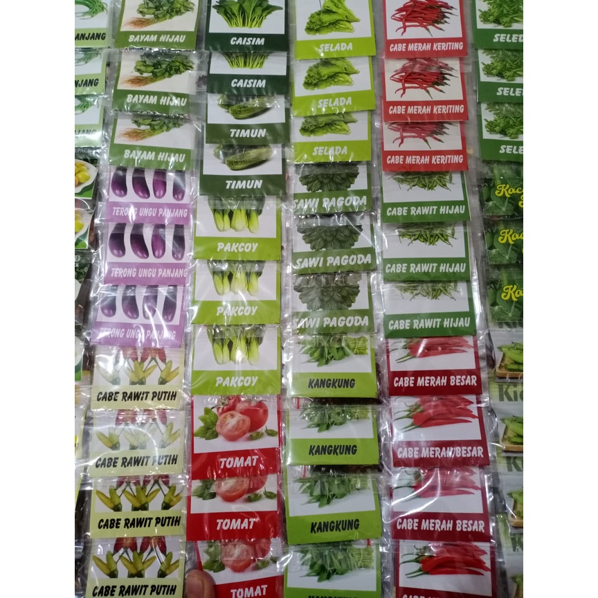 MIXED VEGETABLE SEEDS ACCORDING AVAILABLE