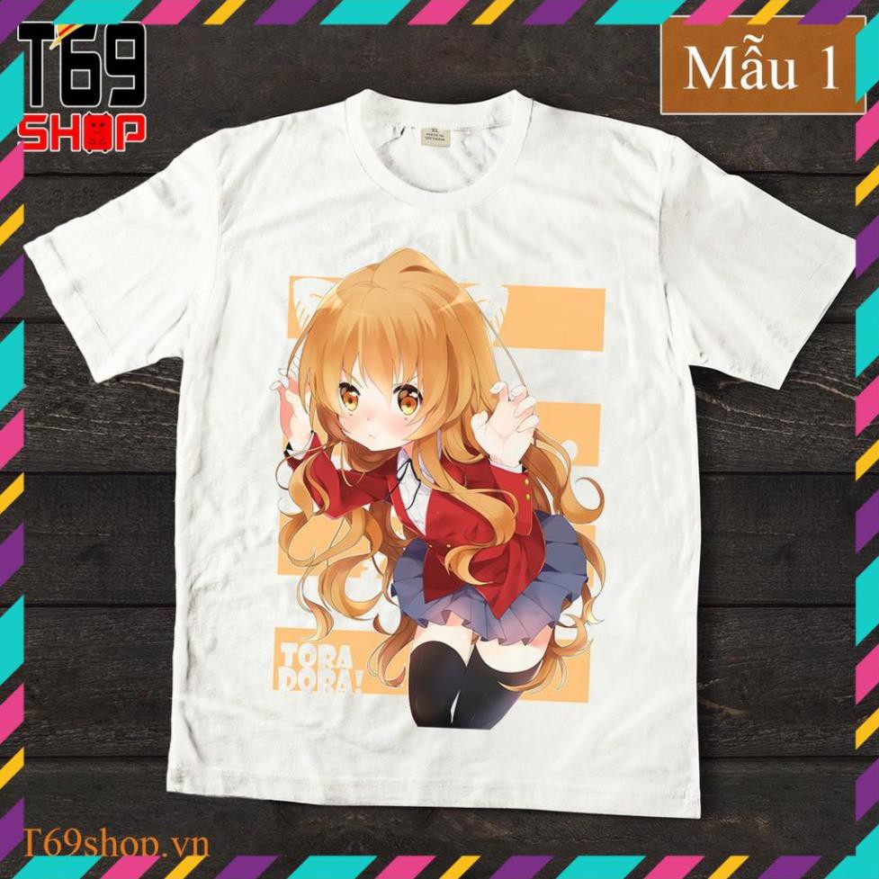 เสื้อยืดอนิเมะ Toradora (มีหลายลาย)