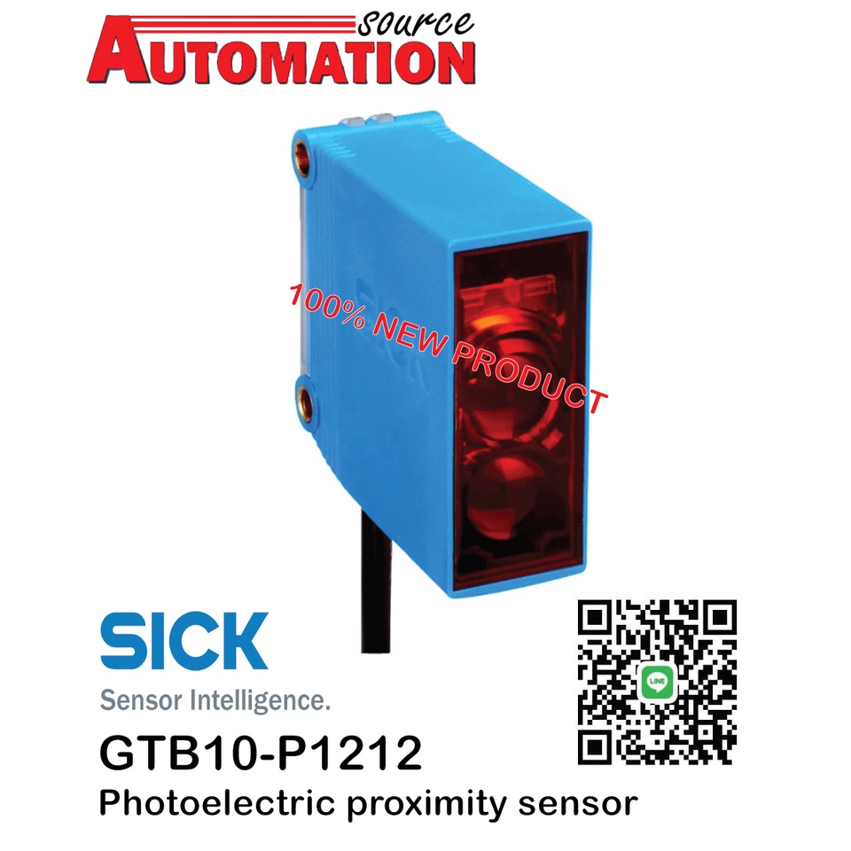 Photoelectric Proximity Sensor : GTB10-P1212 #1065856 - SICK