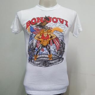 เสื้อวง Bon JOVi  สไตล์วินเทจ