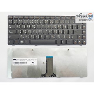 KEYBOARD IBM-LENOVO Ideapad B470 G470 G475 V470 V480 V475 ไทย-อังกฤษ-สีดำ