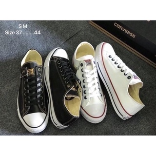 Converse All Star (size37-44)หนัง มี3สี ดำ ขาว น้ำตาล 990