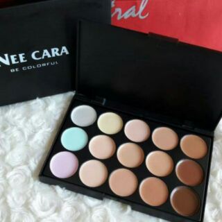 พาเลท concealer Nee cara 15 สี  แท้