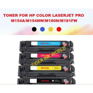 ตลับหมึกพิมพ์เลเซอร์ HP  สำหรับ HP Color LaserJet Pro M154a, M154nw, MFP M180n, MFP M181fw