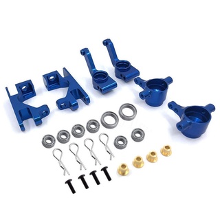 อะไหล่บล็อกพวงมาลัย ซ้าย และขวา อลูมิเนียม สําหรับ 1/10 Traxxas Slash 4x4 # 6837x C-Hubs 6832X