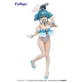 [ Figure แท้ ] Vocaloid BiCute Bunnies - Hatsune Miku White Rabbit สี Pearl Color Ver [ FuRyu ]