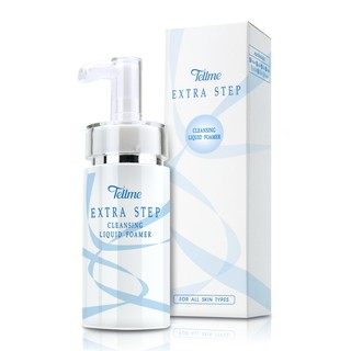 🔥โปรค่าส่ง25บาท🔥Tellme extra step cleansing liquid foamer 115 ml. เทลมี เอ็กซ์ตร้าสเตป ลิขวิดโฟมเมอร์ 8104