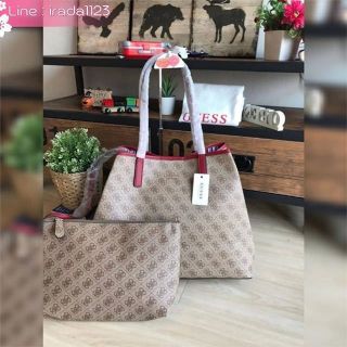 GUESS VIKKY LARGE SHOPPER LOGO ของแท้ ราคาถูก