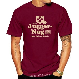 เสื้อยืดสีขาว - ผู้ชายเสื้อยืดเกมเครื่องดื่ม Juggernog (1)