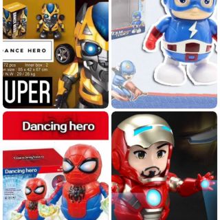 โมเดลเต้นได้​ Super​ Hero​ Dance