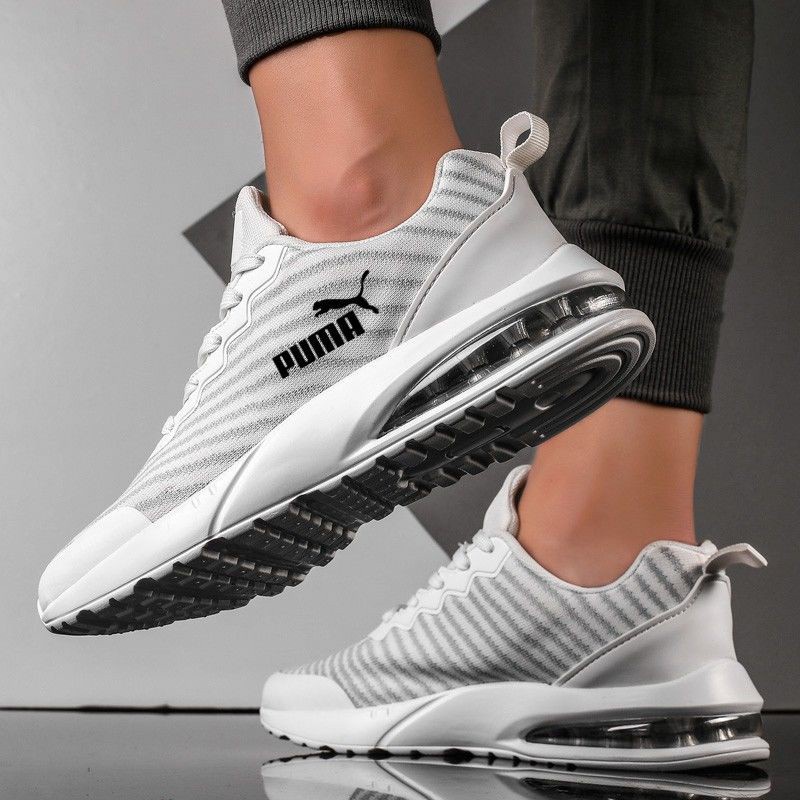 2021 New Puma Casual Sports Shoes Men's Large Air Cushion Shoes Low Top Lightweight Breathable