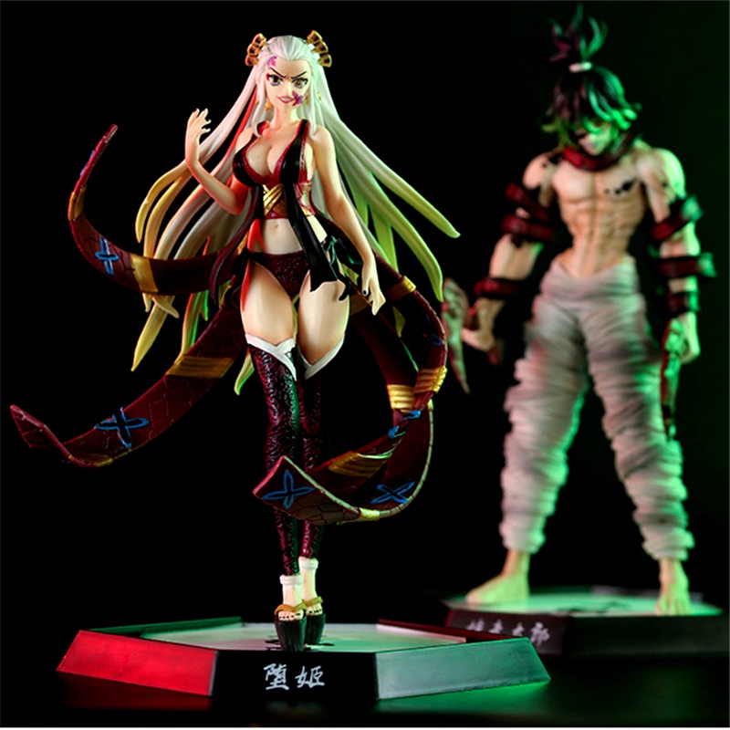 Action Figurines 271 บาท โมเดลฟิกเกอร์ อนิเมะดาบพิฆาตอสูร Kimetsu No Yaiba Giyuutarou Daki Hashibira Inosuke ของเล่น ของขวัญ สําหรับเด็ก Hobbies & Collections