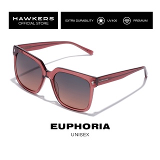 HAWKERS Raspberry Pink EUPHORIA แว่นกันแดด เหมาะสำหรับผู้ชาย และผู้หญิง สามารถป้องกันรังสี UV400 สินค้าดีไซน์ออกแบบจากประเทศสเปน. Sunglasses for Men and Women, unisex. HEUP22PKX0