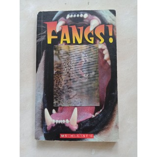 FANGS!  หนังสือปกอ่อน มือสอง  จัดส่งหนังสือเฉพาะวันจันทร์