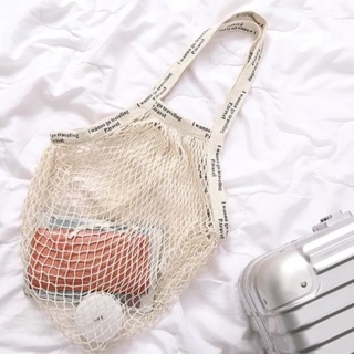 ! mesh bag 250บาท Sale‼️Cotton shopping bag