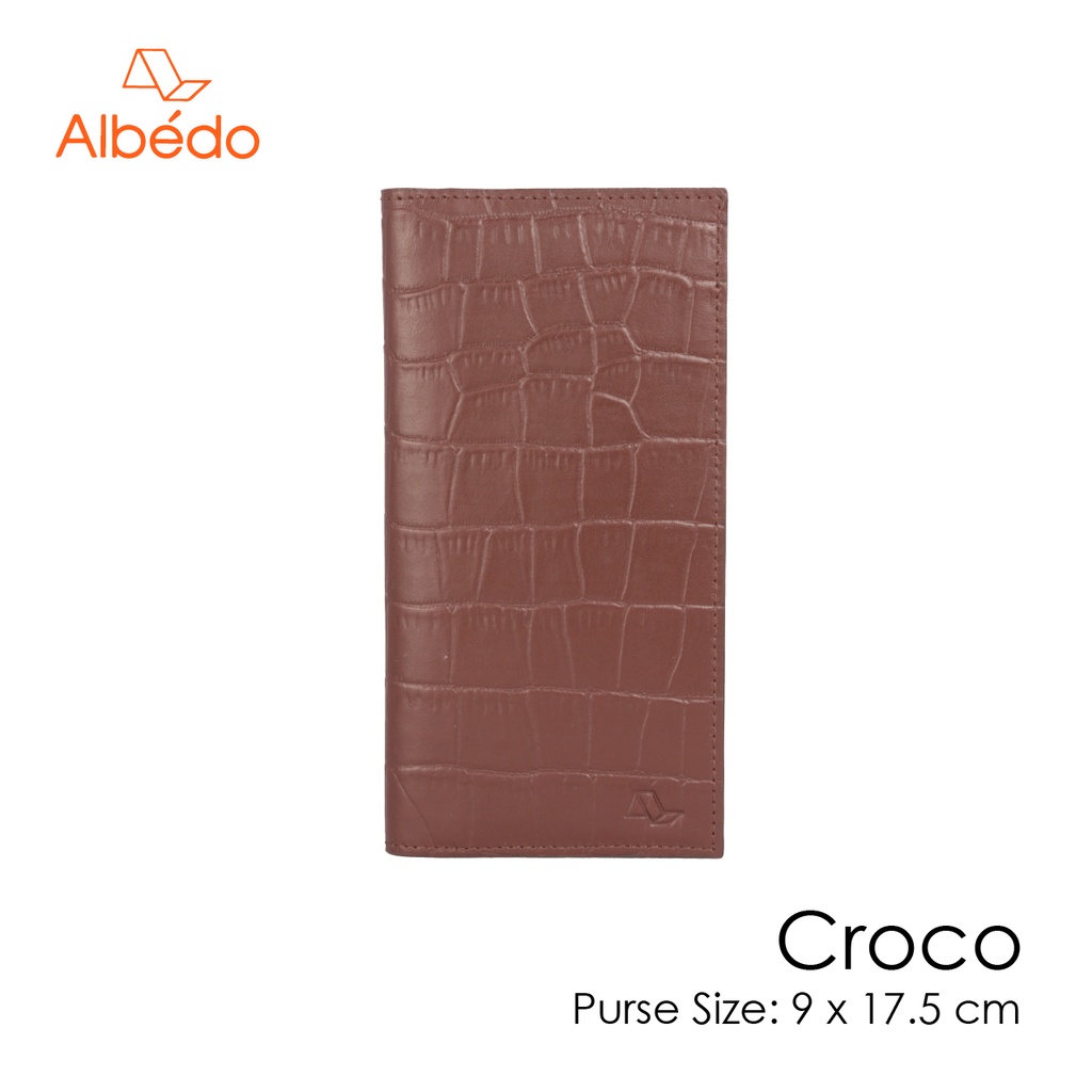 [Albedo] CROCO PURSE กระเป๋าสตางค์/กระเป๋าเงิน/กระเป๋าใส่บัตร รุ่น CROCO - CC71079