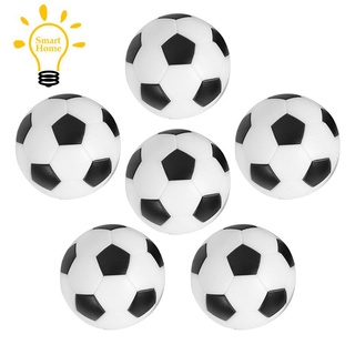 6PCS Small Football Style Table Ball Foosball Hard Plastic Table Ball Counterpart Game Children Toy