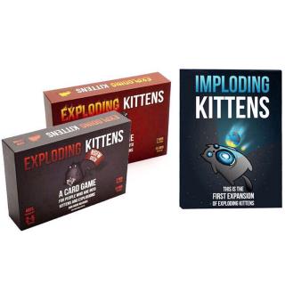 บอร์ดเกม กระดาษพรีเมี่ยม Exploding Imploding Streaking kittens