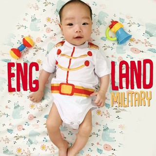 Bodysuit ลายEngland Military ทหาร