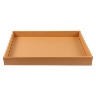 Other tableware TRAY KL HONEY M 35X25CM PVC CREAM Tableware Kitchen equipment อุปกรณ์บนโต๊ะอาหารอื่นๆ ถาดทรงกลม KL HONEY