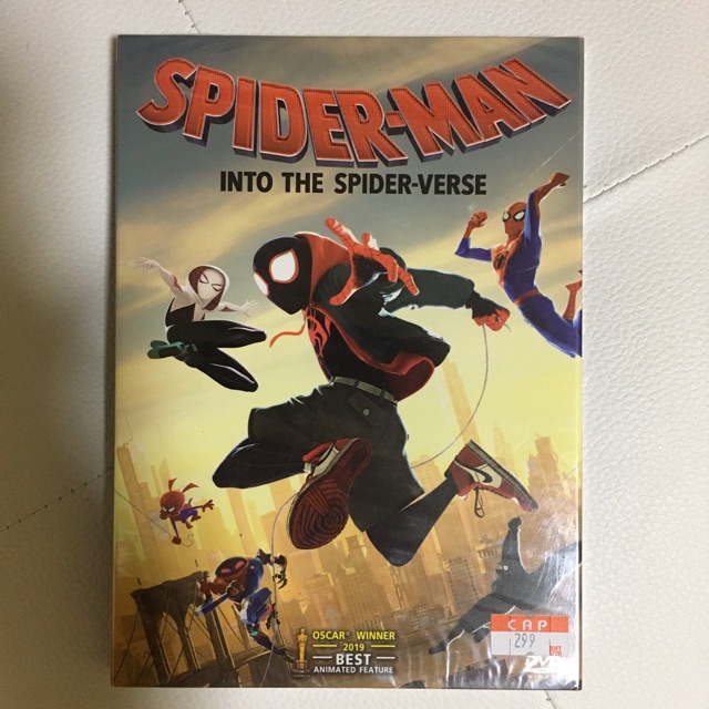DVD Spider-man Into the spider-verse