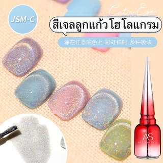 สีเจลลูกแก้ว โฮโลแกรมเม็ดสีแน่นวิ้งสะท้อนแสง ขนาด15ml.❤️พร้อมส่งมาก❤️