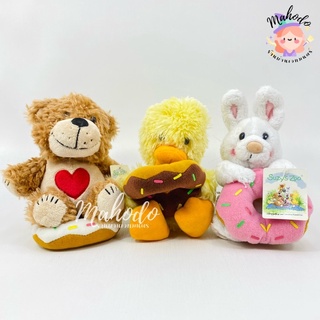 ตุ๊กตาซูซี่ซู โดนัท (มือสอง) ขนาด 5 นิ้ว Little Suzys Zoo หมีซูซี่ซู กระต่ายซูซี่ซู เป็ดซูซี่ซู เพื่อนซูซี่ซู นั่งโดนัท