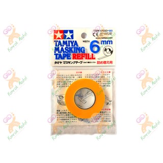 เทปบังพ้น TA87033 Masking Tape Refill 6mm