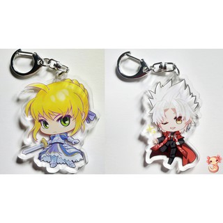 **พร้อมส่งในไทย**พวงกุญแจ Fate/stay night Fate/Apocrypha เซเบอร์ ชิโร่ มหาสงครามจอกศักดิ์สิทธิ์ Saber Shirou