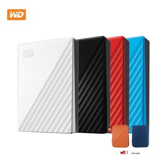 WD External Hard Drive 1 TB ฮาร์ดดิสพกพา WD HDD รุ่น NEW My Passport