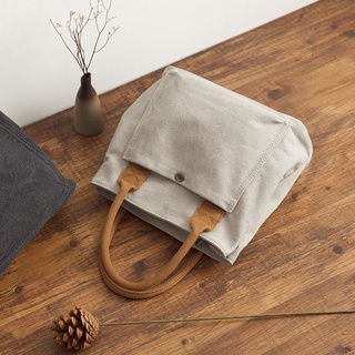 ∈☄2021 new canvas bag women Japan and South Korea tote bag women s fashion handbag cloth bag กระเป๋าผ้าขนาดเล็ก women s