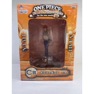 โมเดลฟิกเกอร์ ONEPIECE FIGURE  BANPRESTO งานจับฉลากD - โมเดลวันพีชของเเท้ Nami นามิ งานญี่นเเท้ Lot Jp มือหนึ่งของเเท้