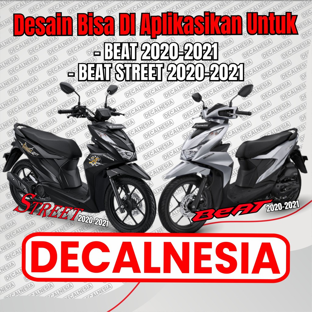 Beat 2020 Deluxe Roadrace Fullbody สติ๊กเกอร์สําหรับติดตกแต่งรถยนต์ ...