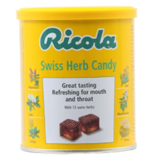 Ricola Swiss Herb Candy 250g.ริโคล่าสวิสเฮิร์บแคนดี้ ลูกอมสมุนไพร 250 กรัม ขนมขบเคี้ยว