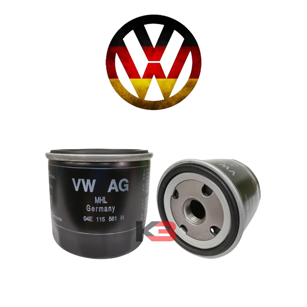VOLKSWAGEN GOLF MK7 1.4 , SCIROCCO 1.4 2013- JETTA HYBRID , AUDI A3 1.4 กรองน้ํามัน ( 04E 115 561 H 