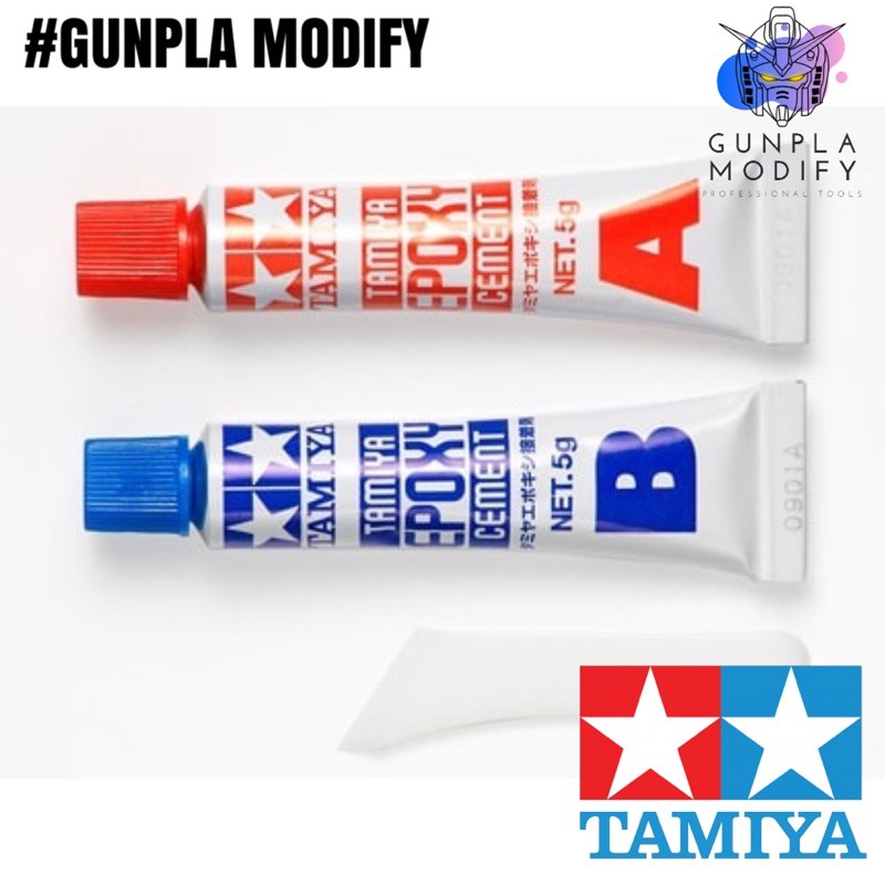 TAMIYA 87100 กาวอีพ๊อกซี่ Epoxy Cement ขนาด 10 กรัม ราคา ถูกที่สุด ดีลบีเคเค