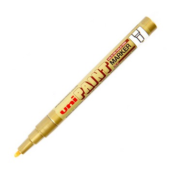 ปากกาเพ้นท์ [UNI PAINT] PX-21 0.8-1.2 มม. ทอง
